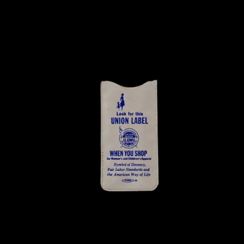 ILGWU Union Label Vintage Sewing Mending Kit Ladies Garment Workers Union
